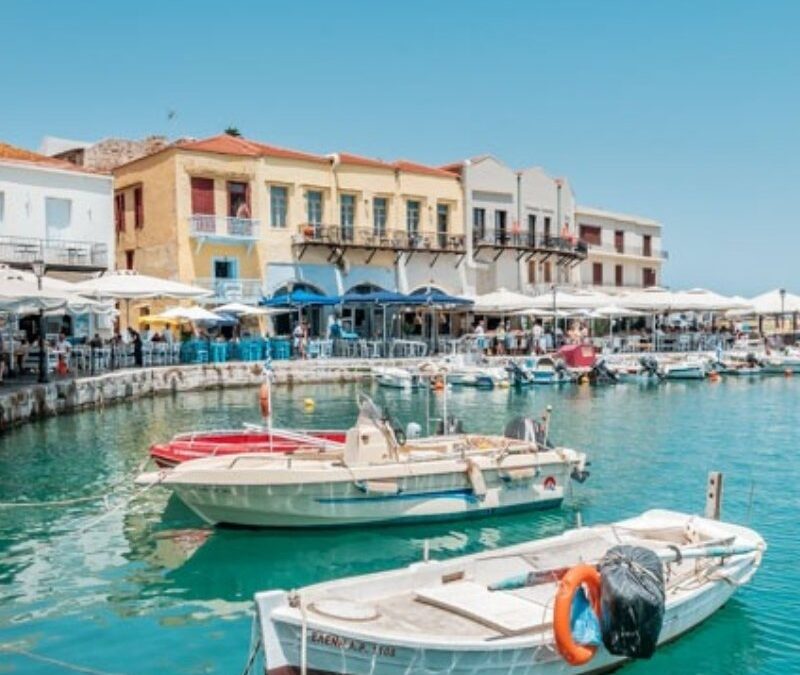 Chania Port – Rethymno Town
