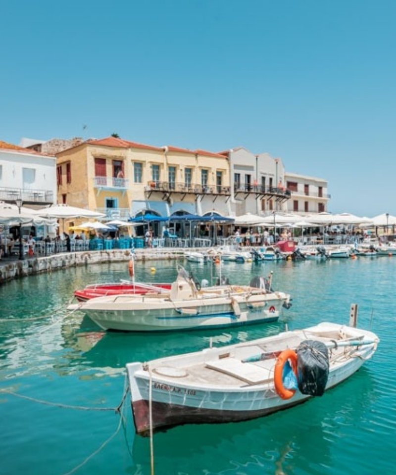Chania Port – Rethymno Town